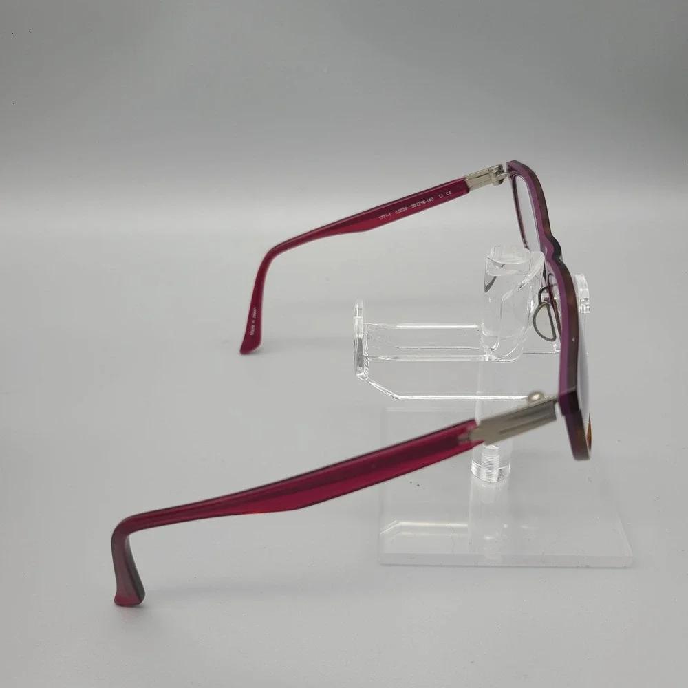 ProDesign Denmark 1771-1 c.5024 Eyeglass Frames Burgundy Purple 50-16-140 Japan